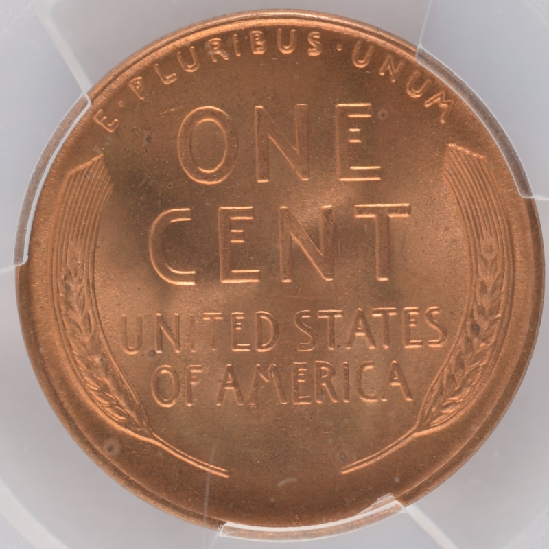 U S Lincoln Wheat Cent Pcgs Ms Rd