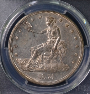 Cc Trade Dollar Pcgs Au