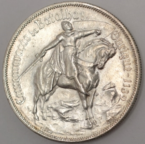 Portugal Escudos Silver Battle Of Ourique