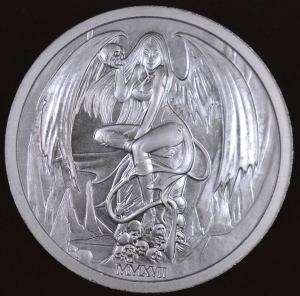 2017 2 oz Silver Round - Temptation of the Succubus