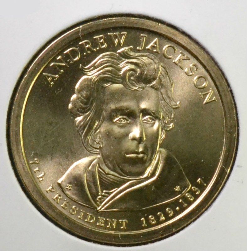 2008 P 7th President Andrew Jackson Dollar Bu
