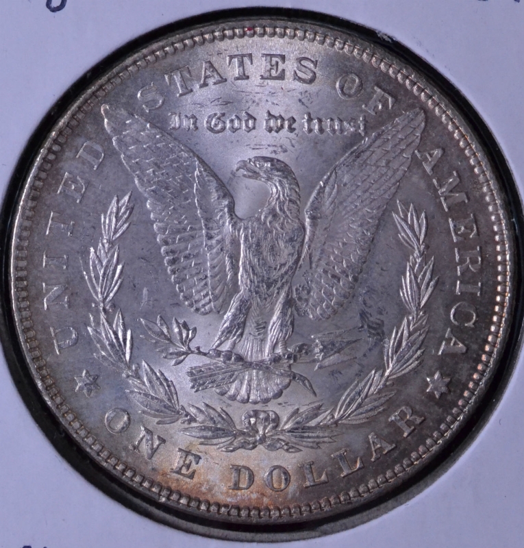 1878 $1 Morgan Silver Dollar 7 Tail Feathers 2nd Reverse - Ch Bu