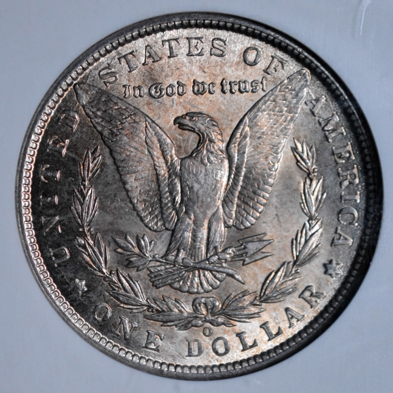 1900-O $1 Morgan Silver Dollar Uncirculated - NGC MS64