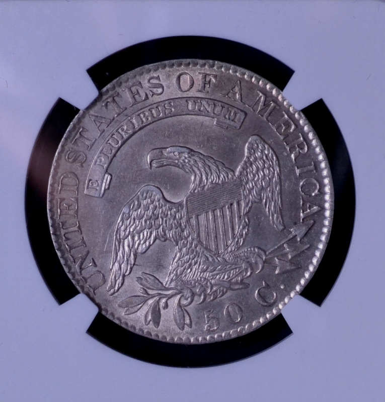 1826 Capped Bust Half Dollar - NGC AU 58