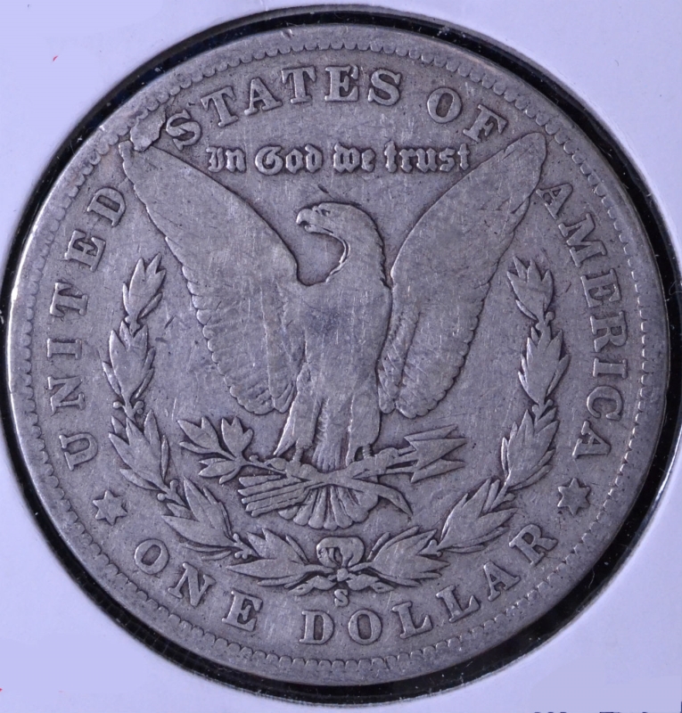 ERROR 1901-S $1 Morgan Silver Dollar - G