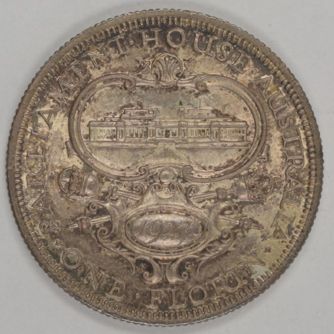 Australia Florin George V Old Parliament House