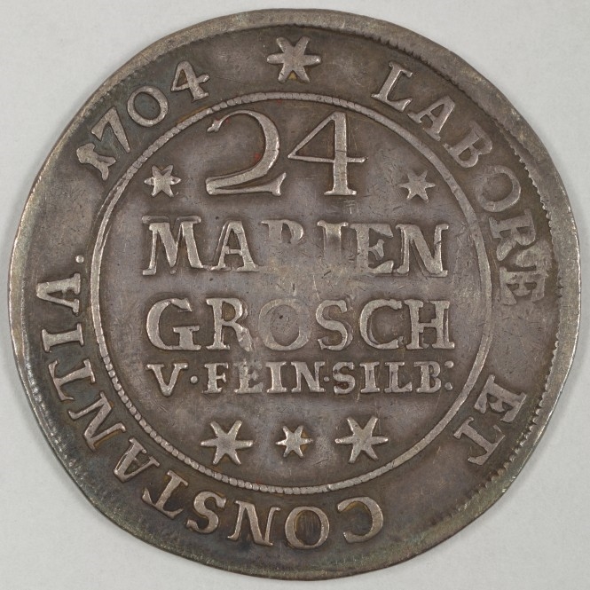 1704 German States 24 Mariengroschen - Principality of Brunswick ...