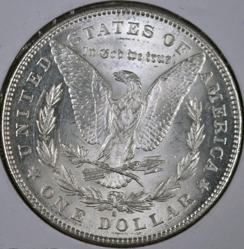 1878-S $1 Morgan Silver Dollar - Choice Brilliant Uncirculated