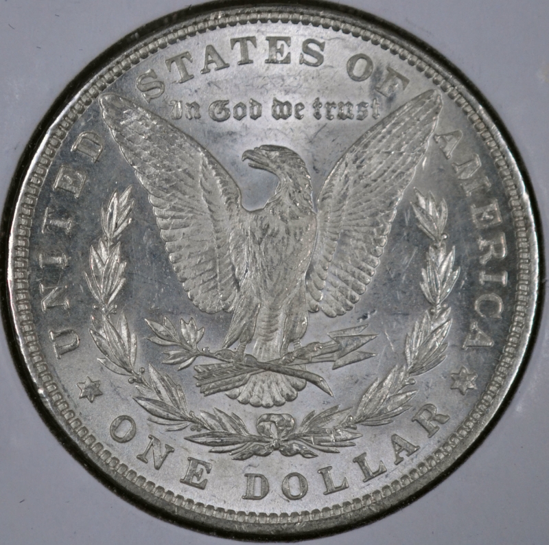 1881 $1 Morgan Silver Dollar - Brilliant Uncirculated Plus