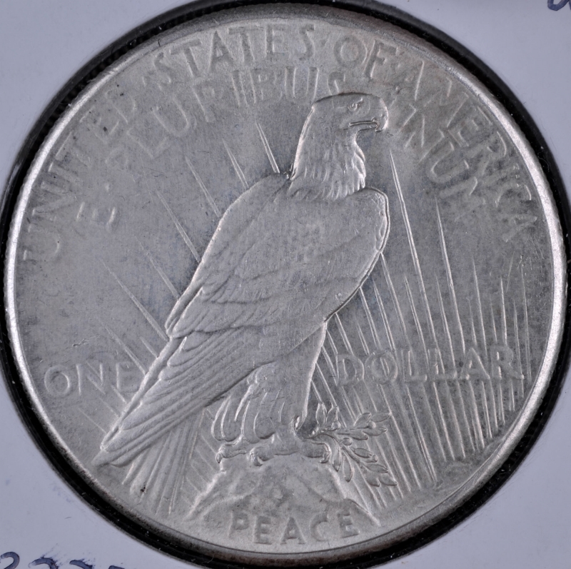 1928 $1 Peace Silver Dollar - Brilliant Uncirculated Cleaned