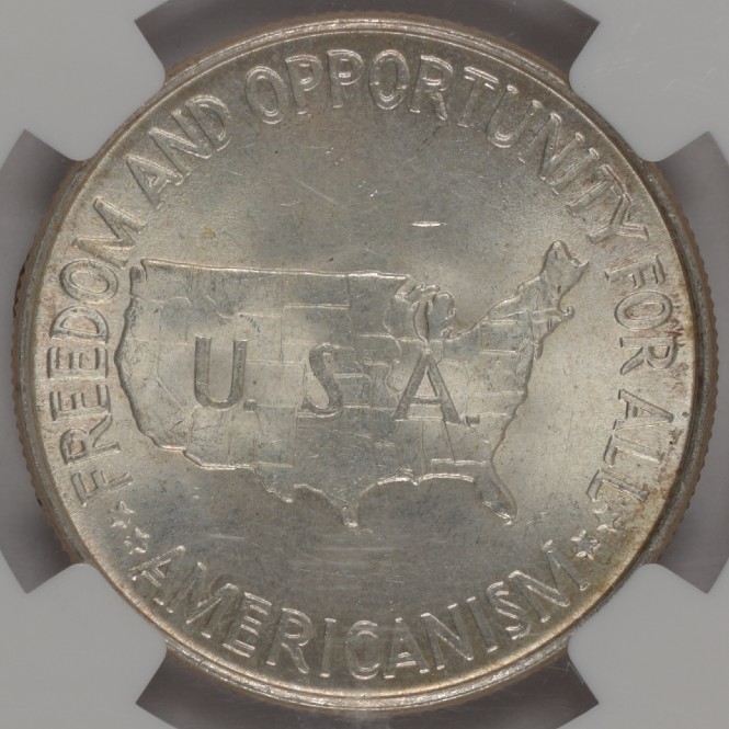 1952 U.S. 50¢ - Washington-Carver Half Dollar - NGC MS64