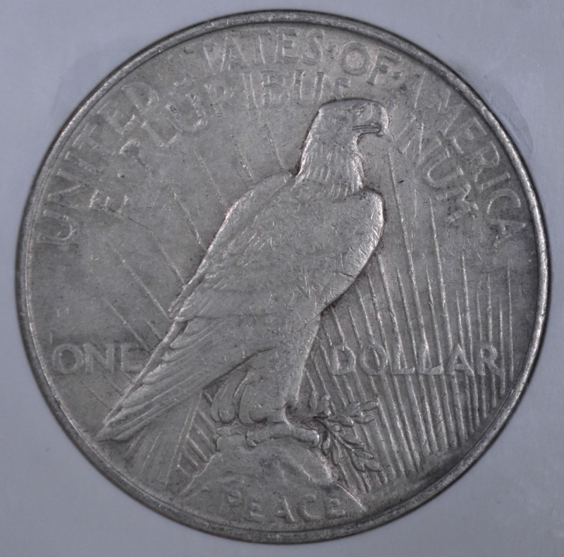 1922 $1 Peace Silver Dollar 